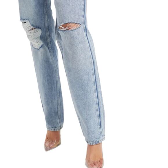NWT Good American Good 90’s Icon High Waist Relaxed Jeans Size 16 Retail $159 - Picture 7 of 9